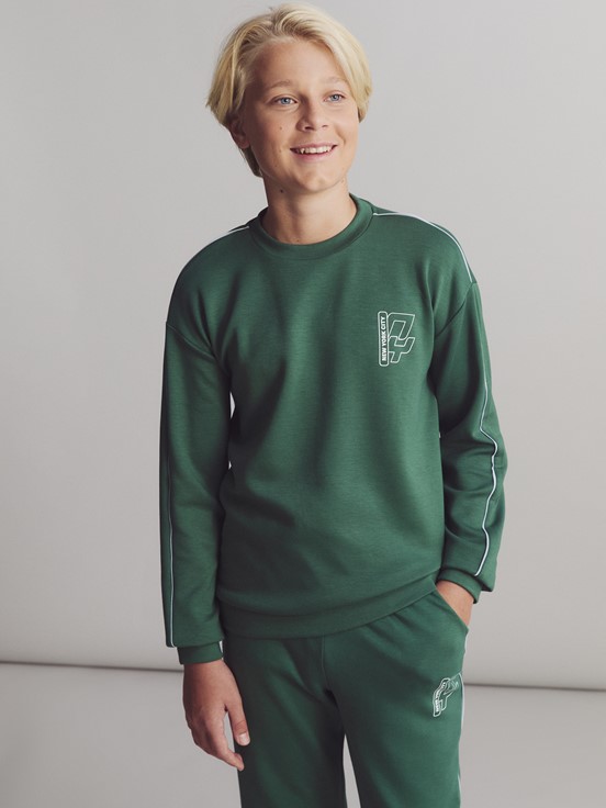 Sweatshirt ORTA YEŞİL