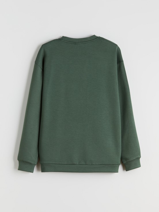 Sweatshirt ORTA YEŞİL