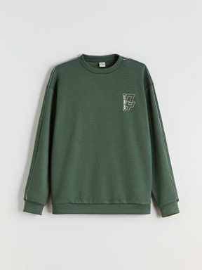 Sweatshirt ORTA YEŞİL