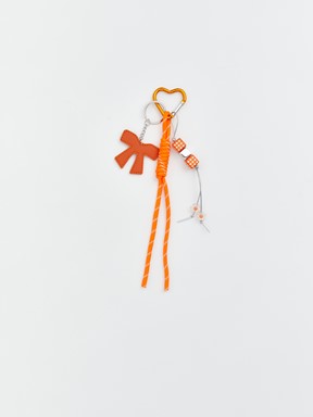 Fiyonk Aksesuarlı Çanta Charmı KARIŞIK