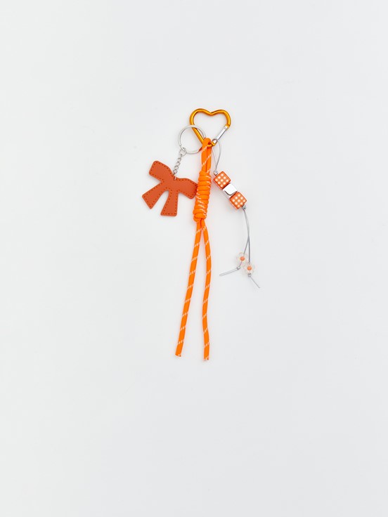 Fiyonk Aksesuarlı Çanta Charmı KARIŞIK