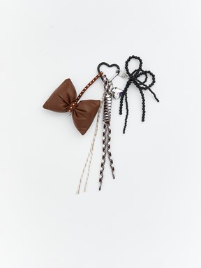 Fiyonk Aksesuarlı Çanta Charmı KARIŞIK