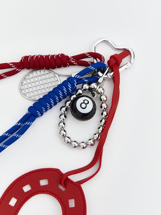 At Nalı Aksesuarlı Çanta Charmı KARIŞIK