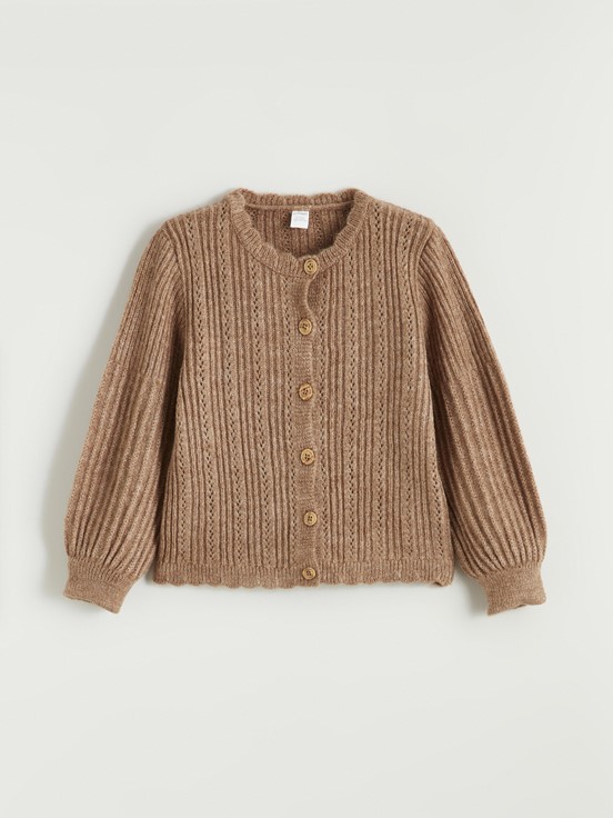 Hırka AÇIK KAHVERENGİ