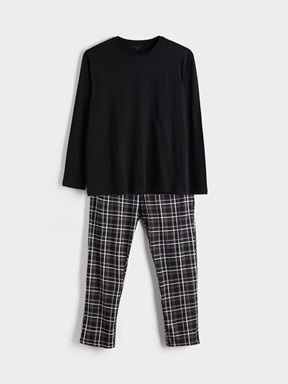 Pijama Takım PETROL BASKILI