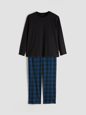 Pijama Takım PETROL BASKILI