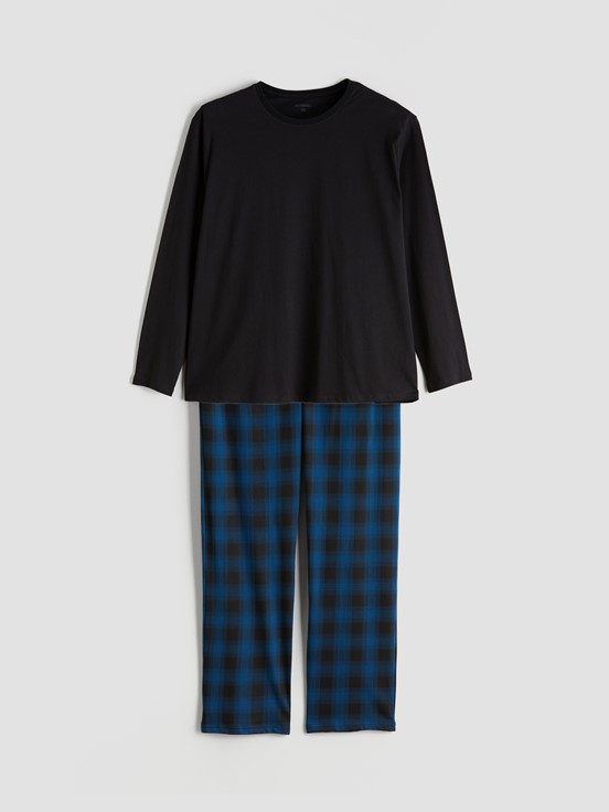 Pijama Takım PETROL BASKILI