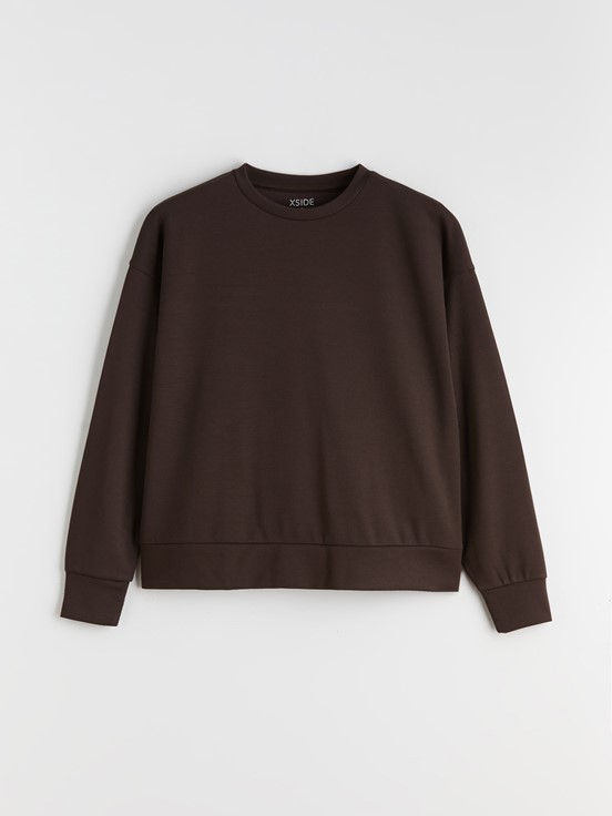 Sweatshirt KAHVERENGİ