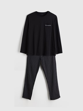 Pijama Takım KOYU GRİ