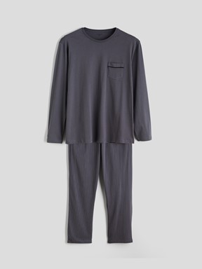 Pijama Takım KOYU GRİ