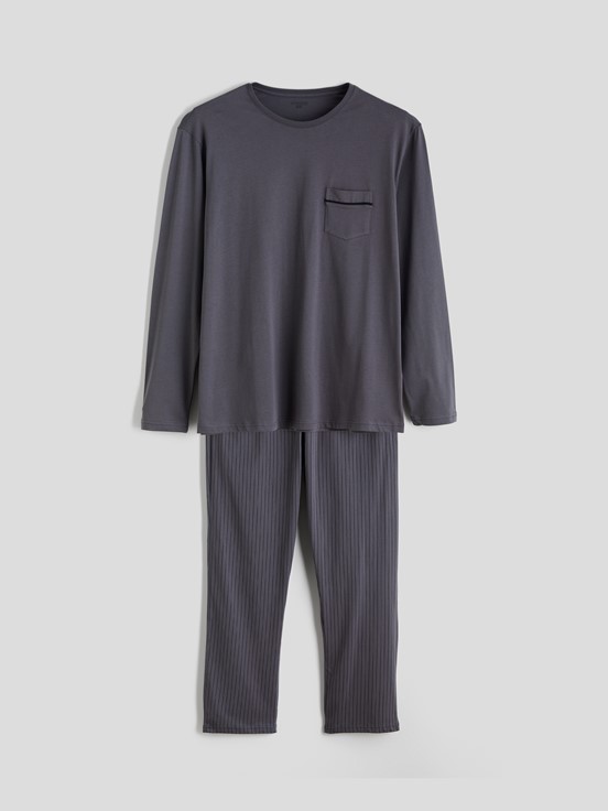 Pijama Takım KOYU GRİ