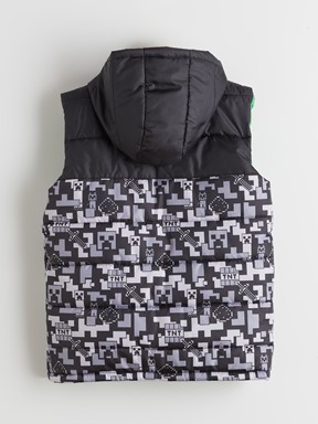 Şişme Yelek SİYAH BASKILI