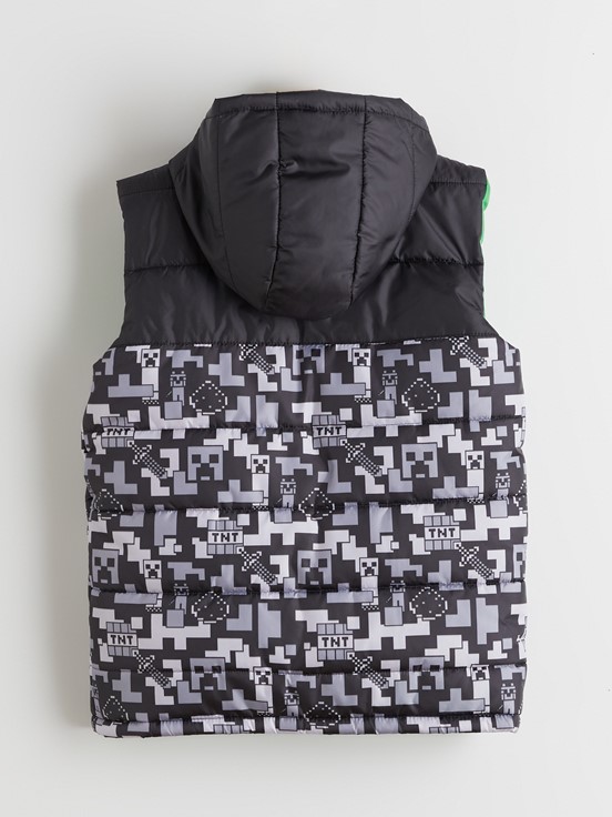 Şişme Yelek SİYAH BASKILI
