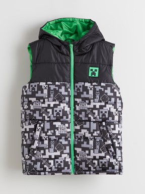 Şişme Yelek SİYAH BASKILI