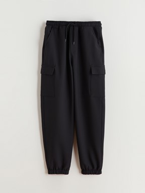 Beli Lastikli Erkek Çocuk Kargo Pantolon HAKİ