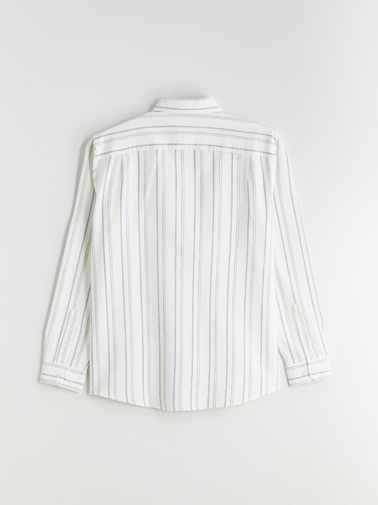 Gömlek MAVİ ÇİZGİLİ