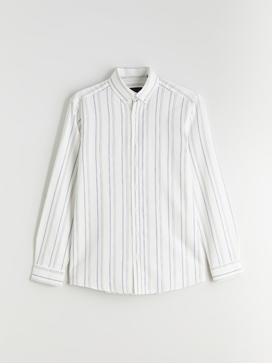 Gömlek MAVİ ÇİZGİLİ