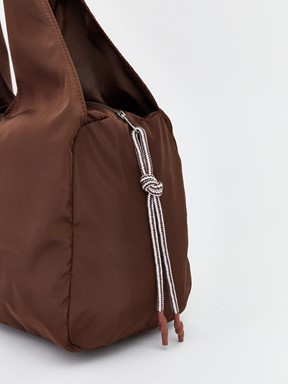 Omuz Çantası KOYU KAHVERENGİ