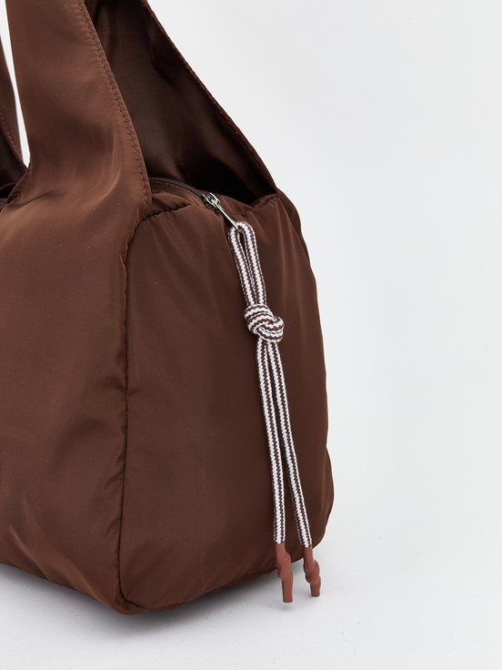 Omuz Çantası KOYU KAHVERENGİ