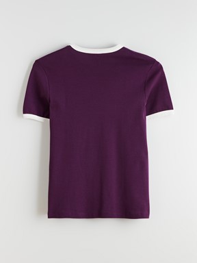Tişört KOYU MOR