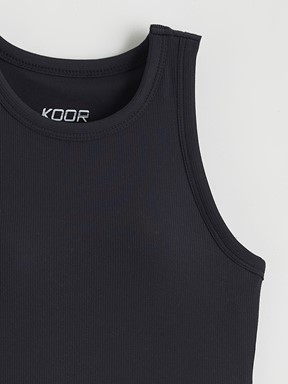 Bisiklet Yaka Kadın Sporcu Atleti YENİ SİYAH