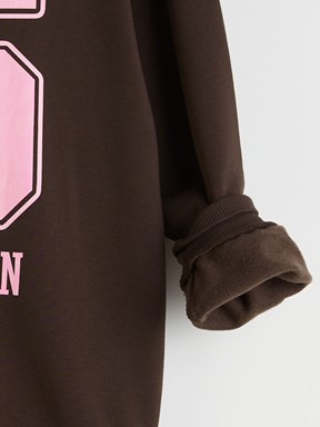 Sweatshirt KAHVERENGİ