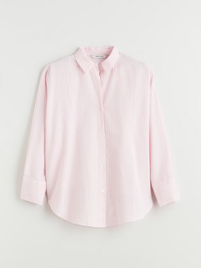 Gömlek PEMBE ÇİZGİLİ