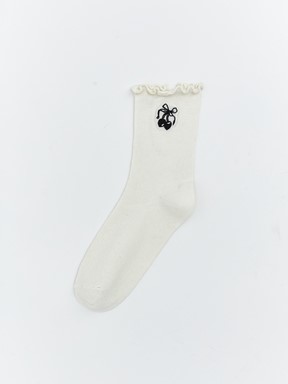Soket Çorap EKRU
