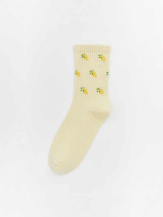 Soket Çorap KOYU SARI
