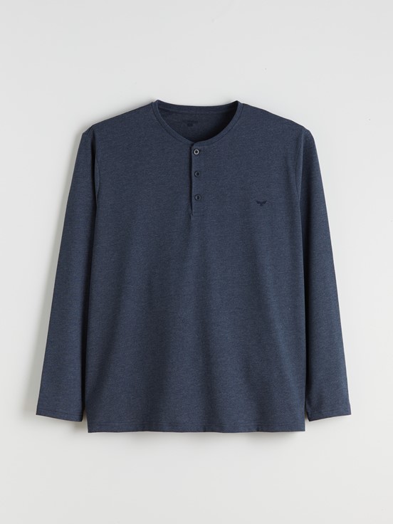 Pijama Takım MAVİ MELANJ