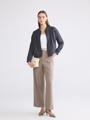 Fermuarlı Sweatshirt ANTRASİT