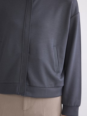 Fermuarlı Sweatshirt ANTRASİT