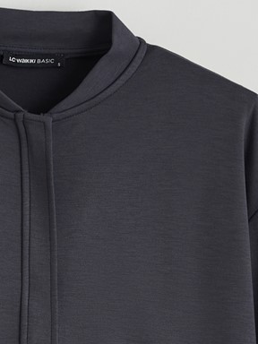 Fermuarlı Sweatshirt ANTRASİT