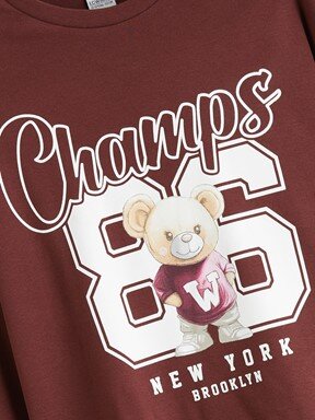 Tişört KAHVERENGİ