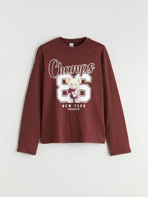 Tişört KAHVERENGİ