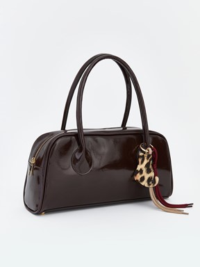 Omuz Çantası KOYU KAHVERENGİ