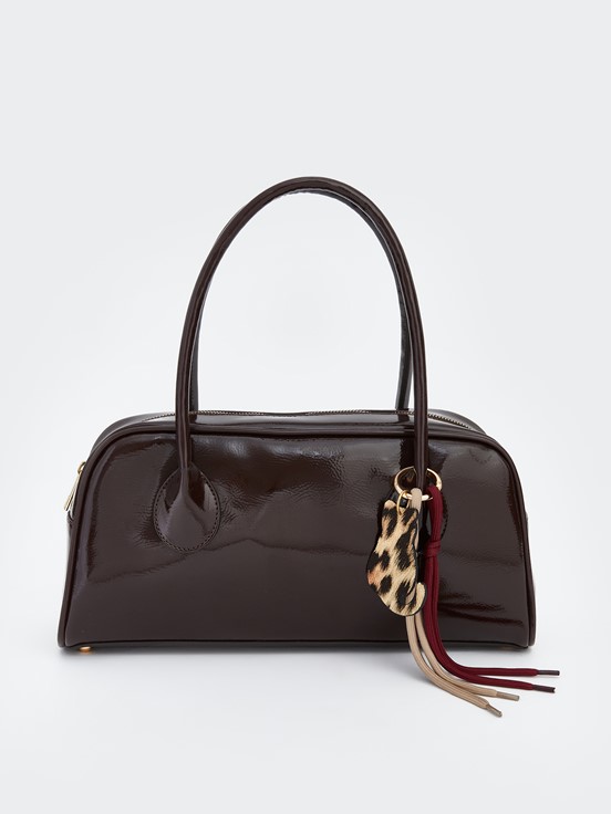 Omuz Çantası KOYU KAHVERENGİ