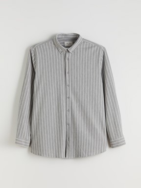 Gömlek LACİVERT ÇİZGİLİ