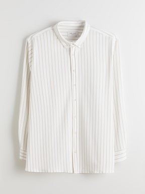 Gömlek LACİVERT ÇİZGİLİ