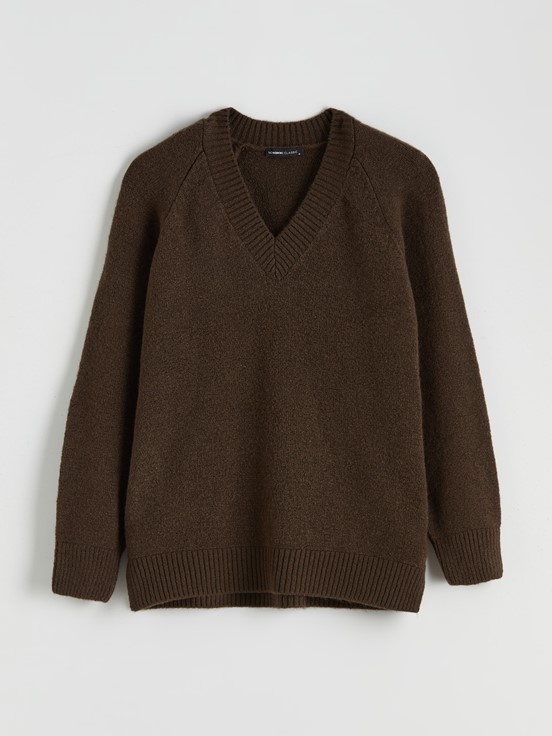 Kazak KOYU KAHVERENGİ MELANJ