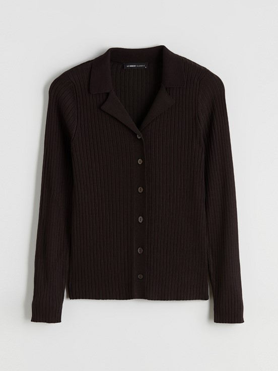 Hırka KOYU KAHVERENGİ