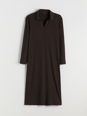 Elbise KOYU KAHVERENGİ
