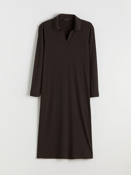 Elbise KOYU KAHVERENGİ