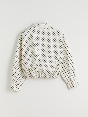 Ceket SİYAH BASKILI