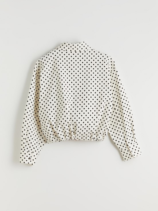 Ceket SİYAH BASKILI