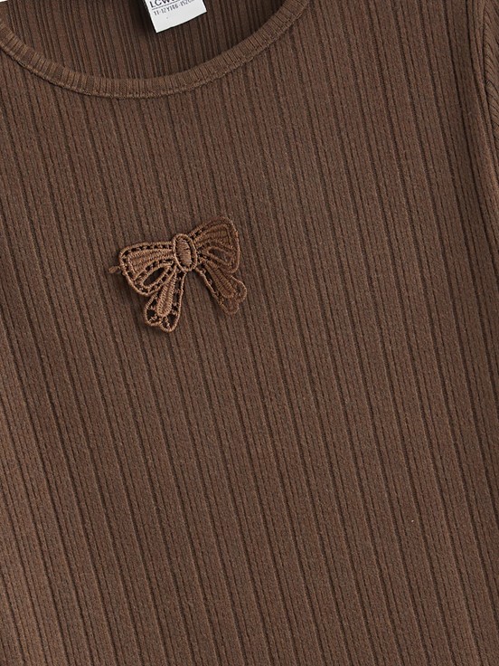 Tişört KAHVERENGİ