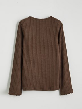 Tişört KAHVERENGİ