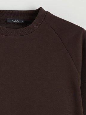 Sweatshirt KAHVERENGİ