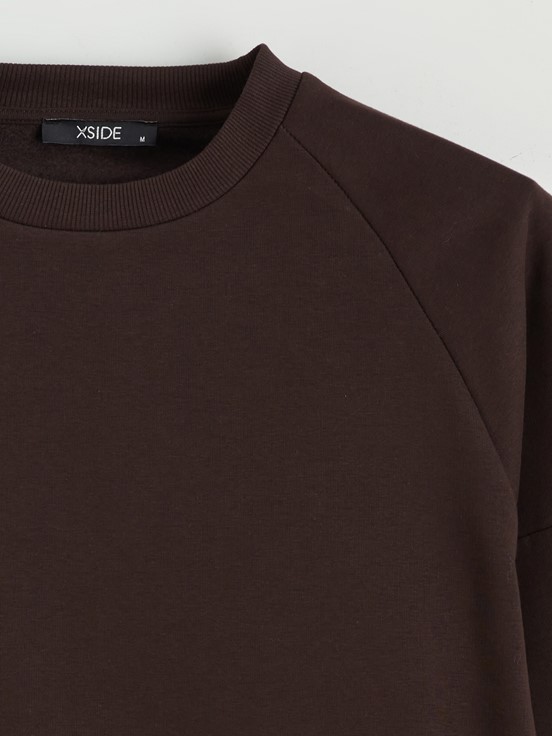 Sweatshirt KAHVERENGİ