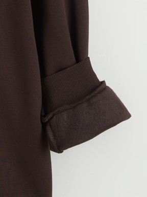 Sweatshirt KAHVERENGİ